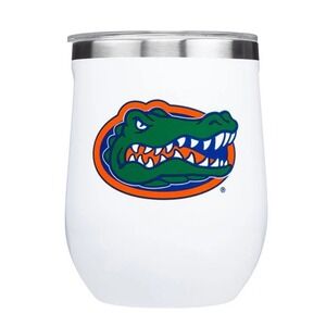 Corkcicle University of Florida Gators 12oz Stemless Tumbler White